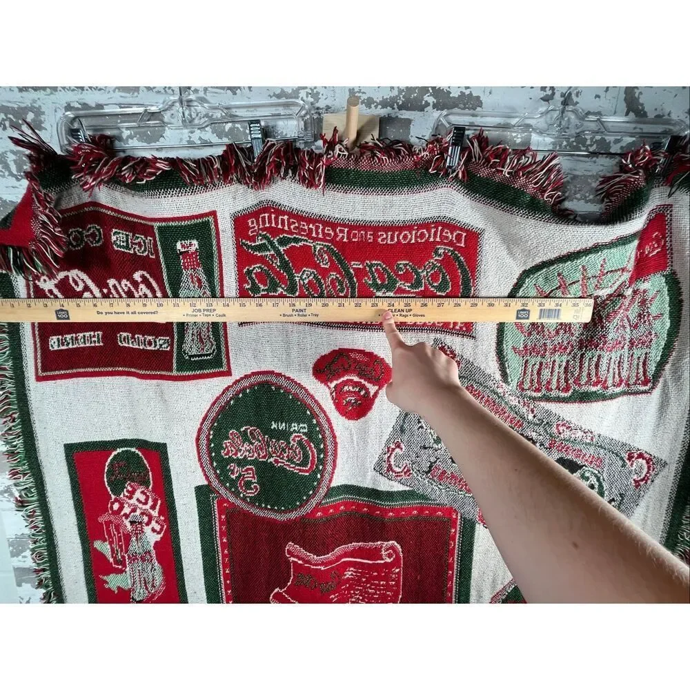 Coca Cola | throw blanket vintage